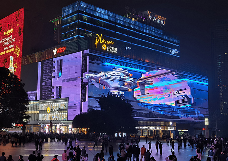 LED網格屏為何成為樓宇廣告的新寵呢？