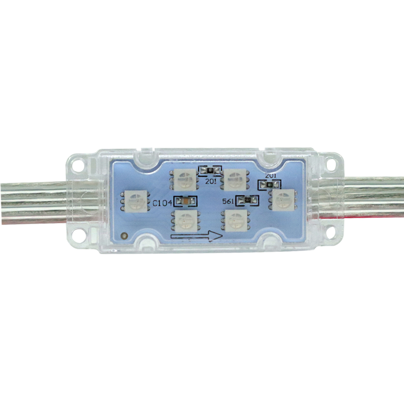 led點光源被廣泛應用于各種大型建筑景觀戶外亮化工程(圖1)